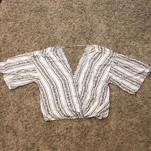 Flowy crop top